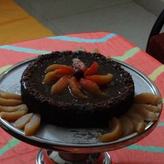 A picture of Mississippi Mud Pie.