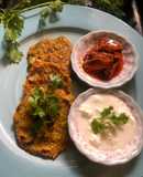 Left over dal Thalipeeth
