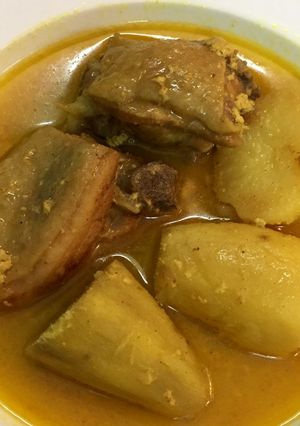 Hình của món Cari gà.
