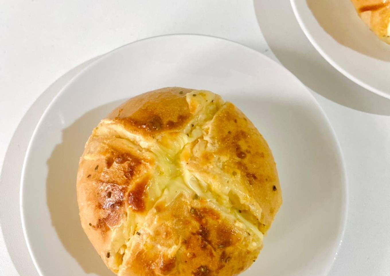 Korean garlic cheese bread ekonomis ala Tiktok