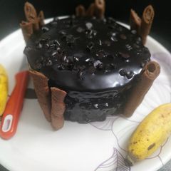 A picture of Chocalte banana cake.