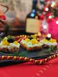 Tartare: affettati di pesce affumicato, arancia e finocchi