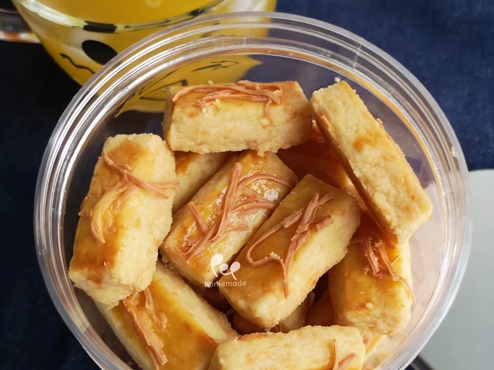 Cara Mudah Membuat Resep Kaastengels renyah ngeju eggless yang  Bikin Ketagihan Anti Ribet, Lezat Sekali