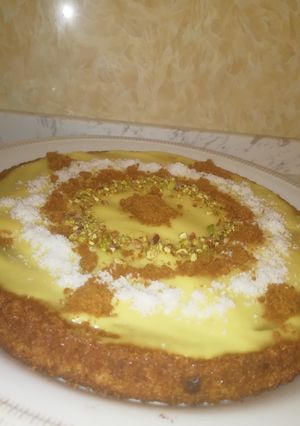 صورة لوصفة بسبوسه كاستر