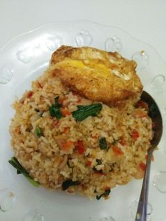 Foto resep Nasi goreng terasi pedas
