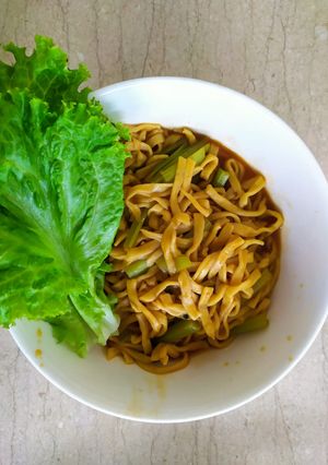 Foto resep Mie hitam