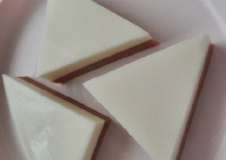 Puding Lapis Putih telur