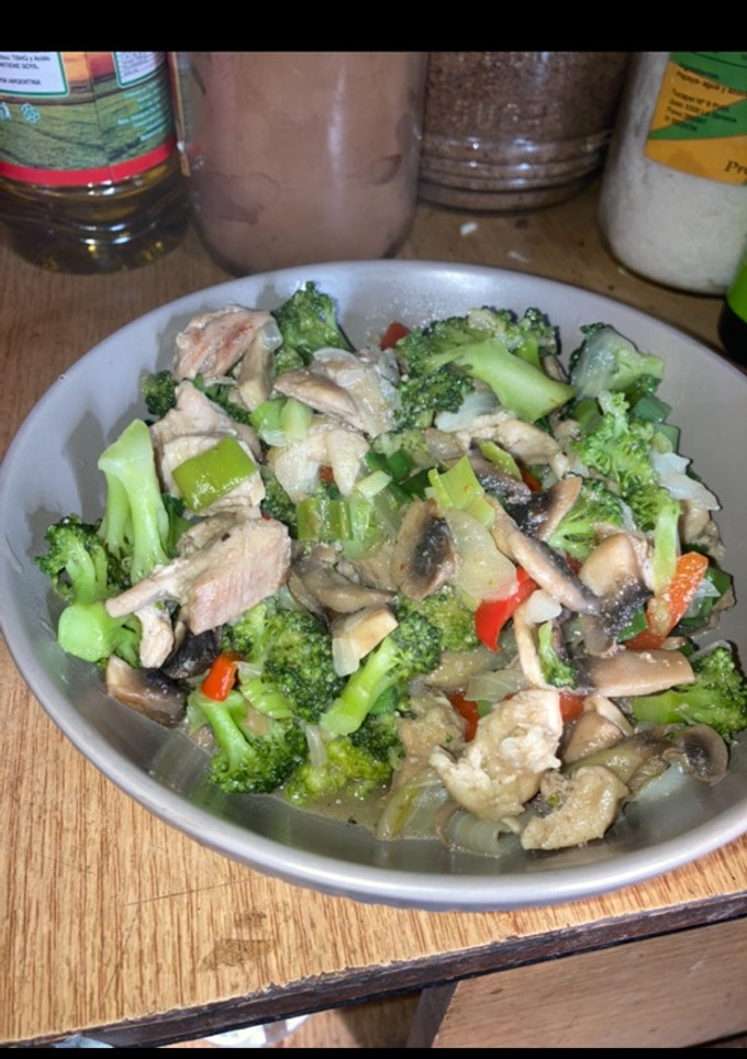 Una foto de Chapsui de pollo- receta grez