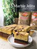 Marble jelita lapis coklat