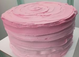 Una foto de Buttercream súper firme