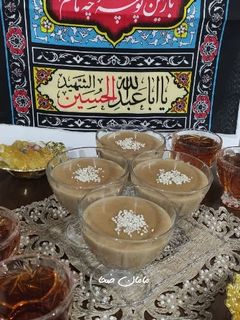 عکسی از دستور پودینگ نسکافه ای