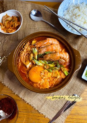 Foto resep Sundubu Jjigae, jadi dalam 20 menit!