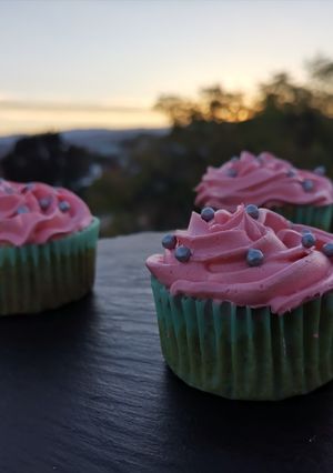 Una foto de Muffins de manzana canela