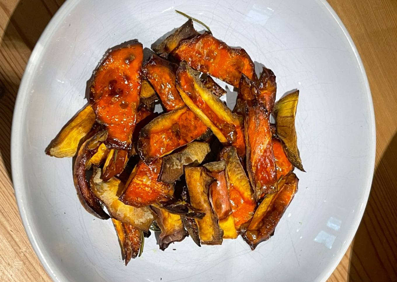 #CookEveryPart Pumpkin Skin Chips with Rosemary 🌿