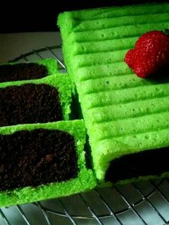Foto resep Browndan a.k.a brownies coklat in pandan
