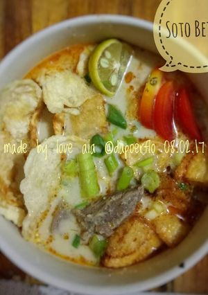 Foto resep Soto Betawi