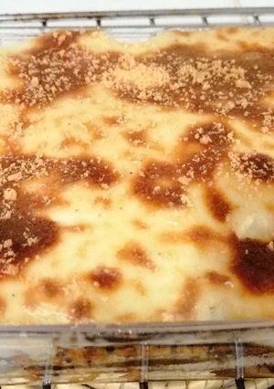 Una foto de Lasaña de berenjenas