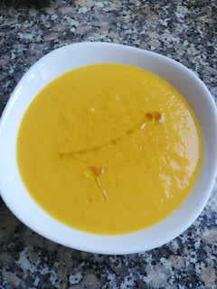 Una foto de Crema de calabaza