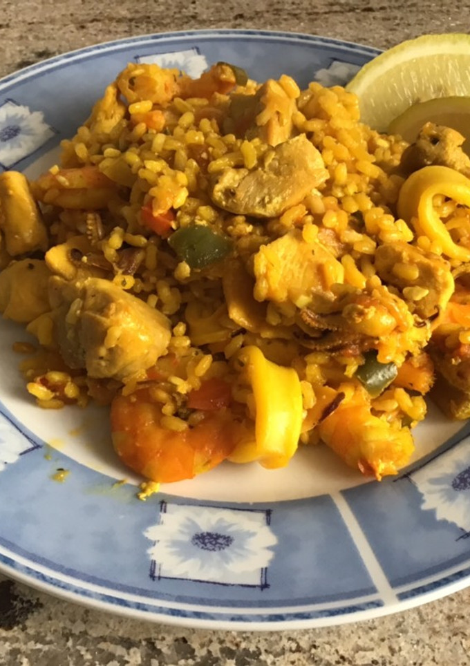 Una foto de Arroz con pollo