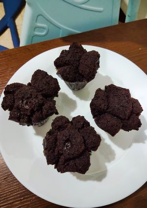 Foto resep Bolu kukus coklat tanpa telur dan mixer