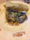Pastel de papa con zapallo y jurel
