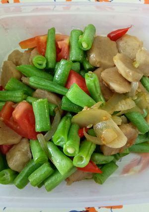 Foto resep Tumis buncis bakso