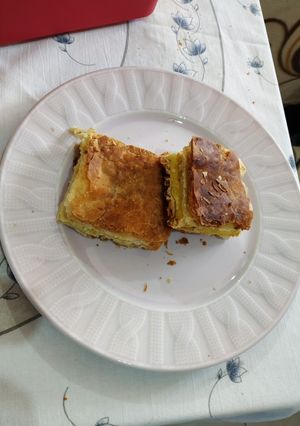 Φωτογραφία της συνταγής Τυρόπιτα με φύλλο σφολιάτας