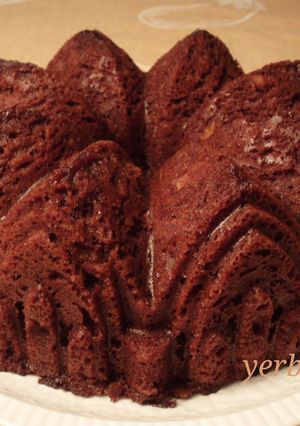 Una foto de Bizcocho de chocolate en microondas