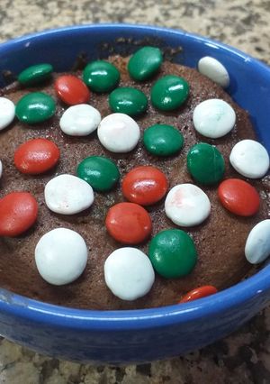 Una foto de Brownie en taza