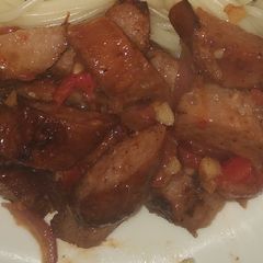A picture of Perfect crunchy sausages #mykidsfavoritedishcontest.