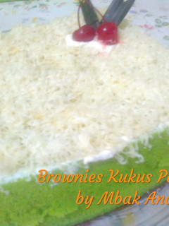 Foto resep Brownies Kukus Pandan