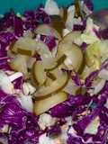 Jengibre con ensalada