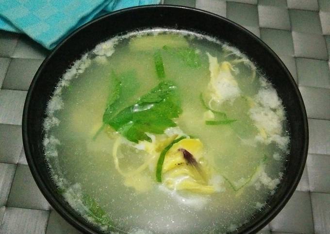 Resep SUP TELUR praktis🍲, Enak