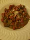 Gnocchis de beterraga
