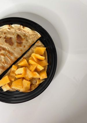 Une photo de Crêpes vegan naturellement protéinées