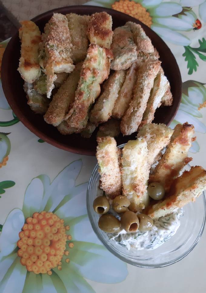 Кабачки запечені