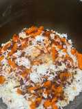 Carrot Rice with Chicken (Havij Polo ba Morgh)