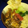 Mie ayam pake indomie toping ayam nya khas Pekalongan