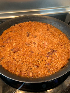 Una foto de Arroz de Fabada