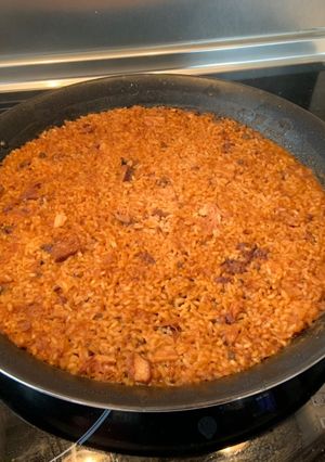 Una foto de Arroz de Fabada