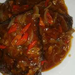 A picture of Gurame Pedas Manis Simple.