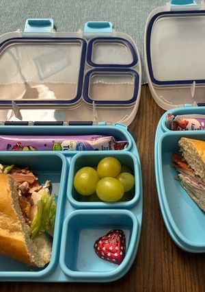 A picture of Sub bento box.