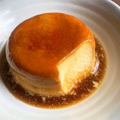 A picture of Microwave Mascarpone Creme Caramel.