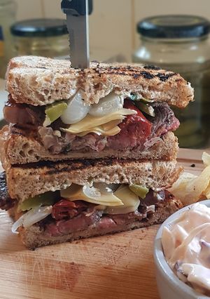A picture of Rump Steak Sandwich.
