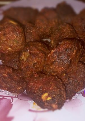 صورة لوصفة طريقة عمل الكفته 😋😋