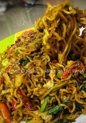 Foto resep Mie goreng simple