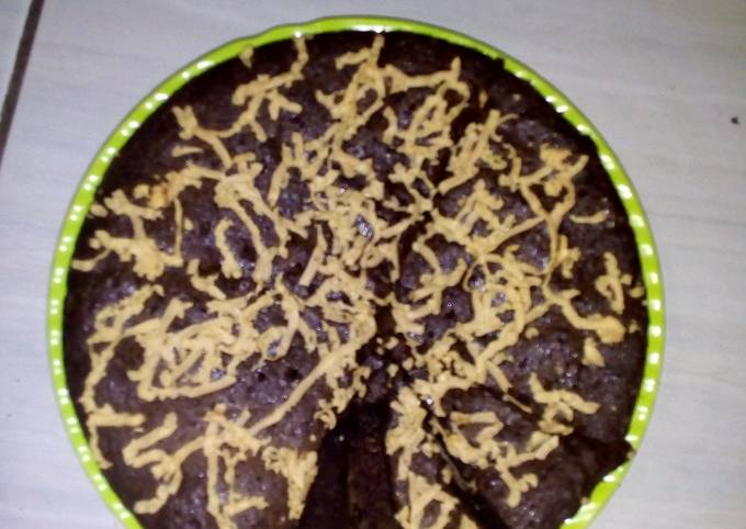 Brownies kismis keju panggang