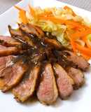 Ức vịt sốt tiêu đen