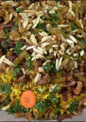 صورة لوصفة برياني بالدجاج منزوع العظم