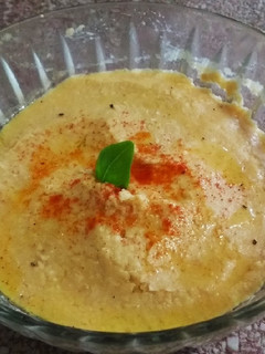 Una foto de Hummus de garbanzo